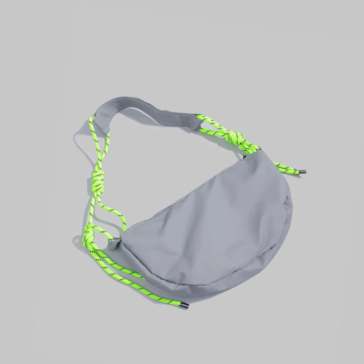 Lässige geknotete Nylon Crossbody Tasche