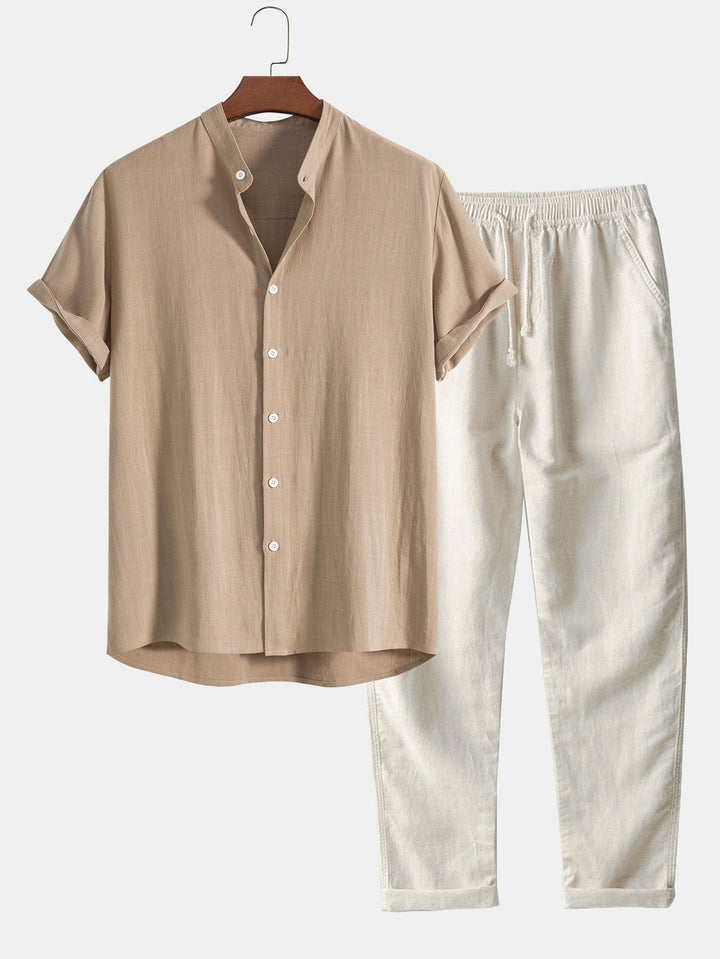 Leo | Sommerset mit Leinenhose