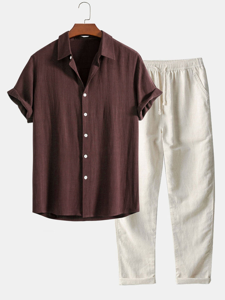 Leo | Sommerset mit Leinenhose