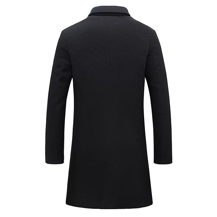 Raimund | Eleganter langer Wollmantel