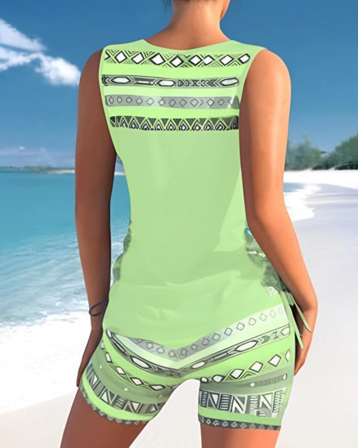 Olivia | Trendy Tankini Badeanzug