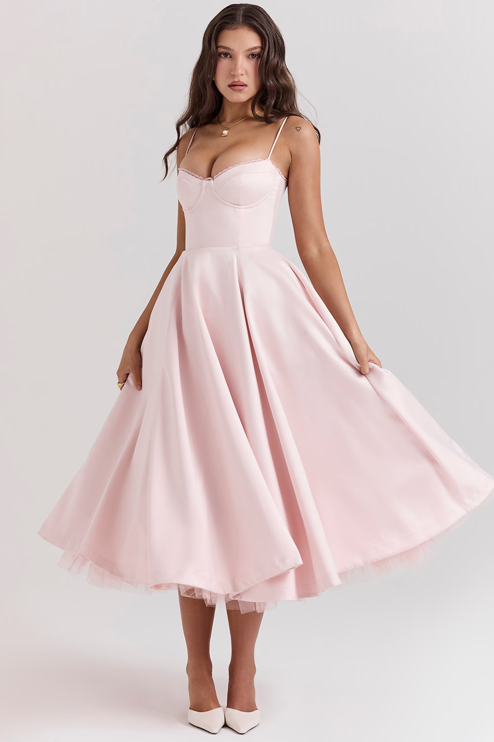 Isabelle | Elegantes Schlankmachendes Kleid