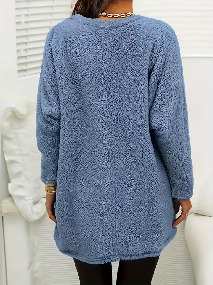 Elfrieda | Kuscheliger Fleecepulli
