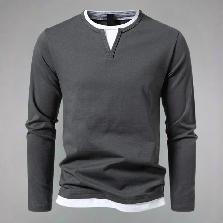 Gero | Langarmshirt mit Lagenlook