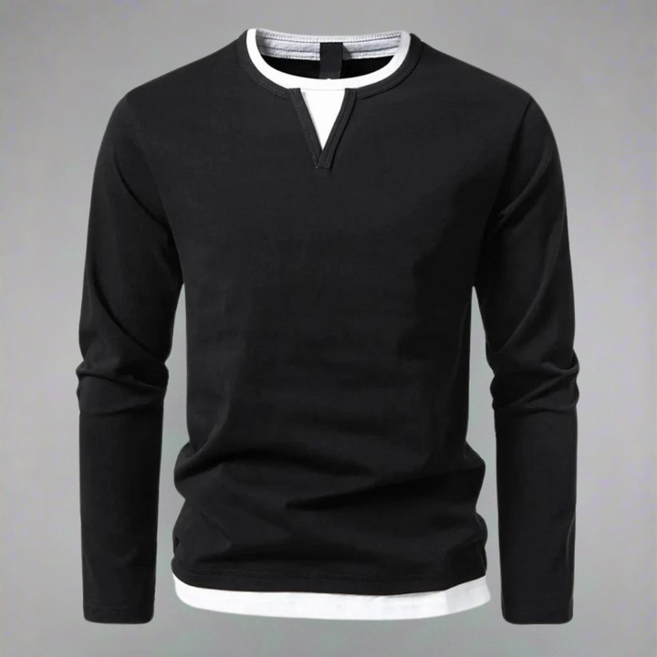 Gero | Langarmshirt mit Lagenlook
