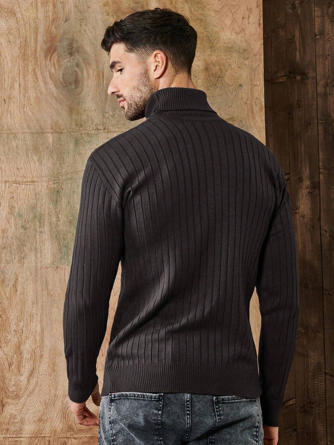Gereon | Rollkragenpullover mit Rippstrick
