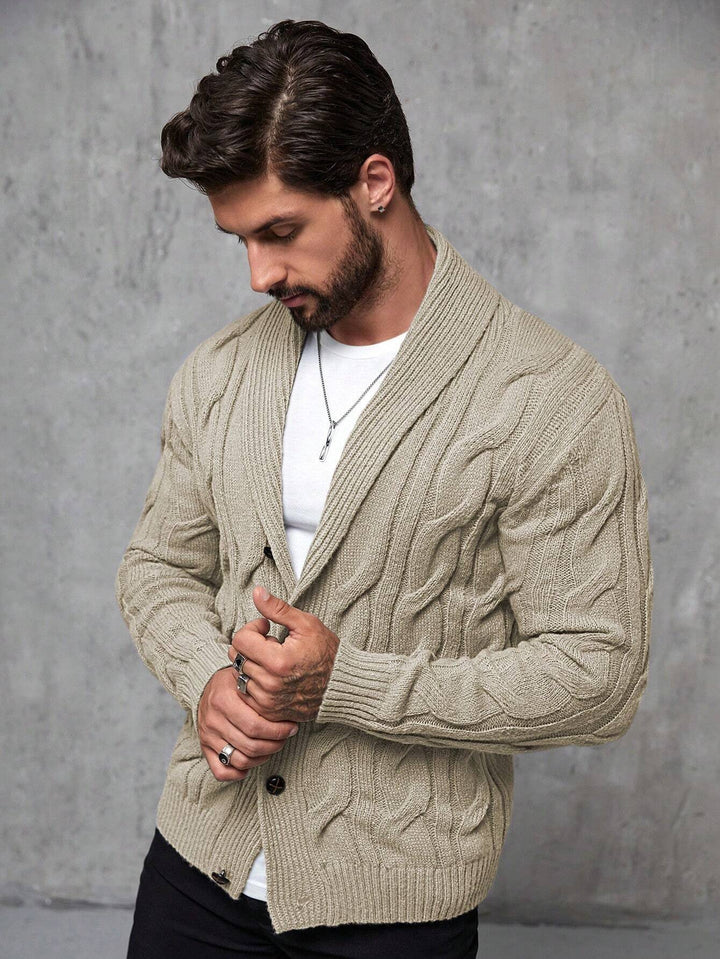 Harald | Grobstrick-Strickjacke