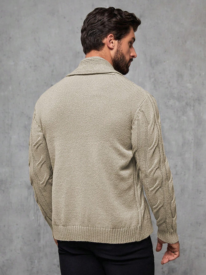 Harald | Grobstrick-Strickjacke