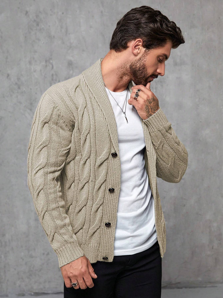 Harald | Grobstrick-Strickjacke