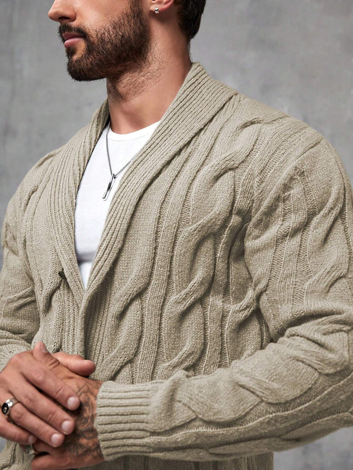 Harald | Grobstrick-Strickjacke