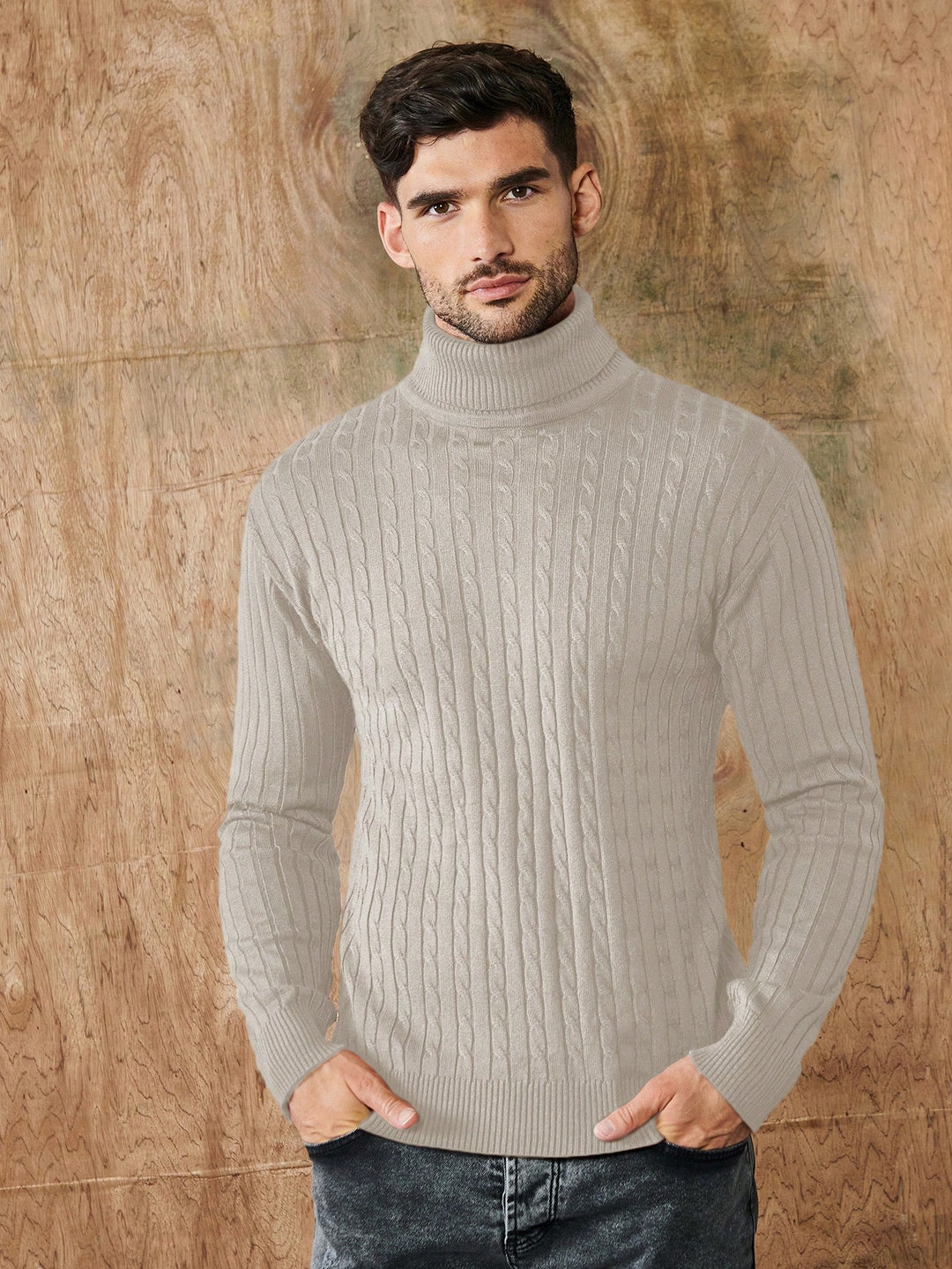 Gereon | Rollkragenpullover mit Rippstrick