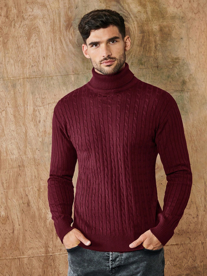 Gereon | Rollkragenpullover mit Rippstrick