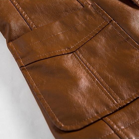 Hannord | Polierte Lederjacke