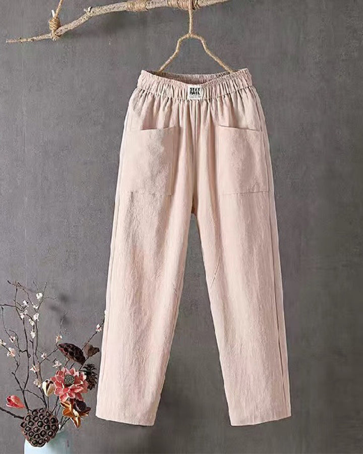 Ava | Luxuriöse gerade Hose