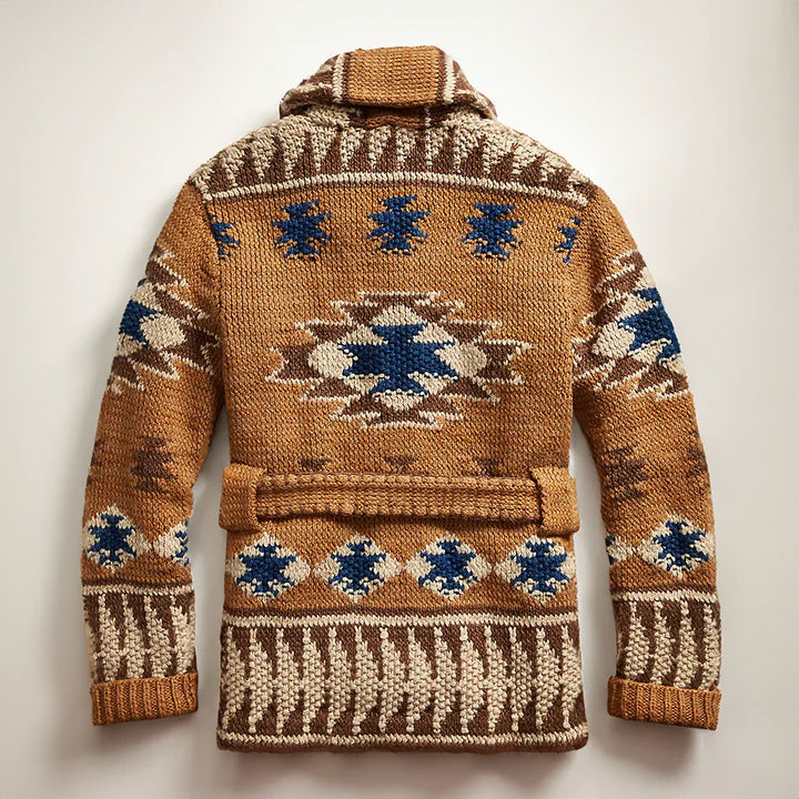 Dirk | Strickpullover im Ethno-Look