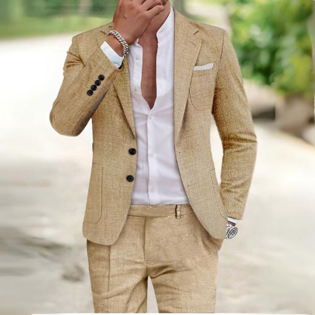 Leon | Eleganter Modernschnitt Anzug