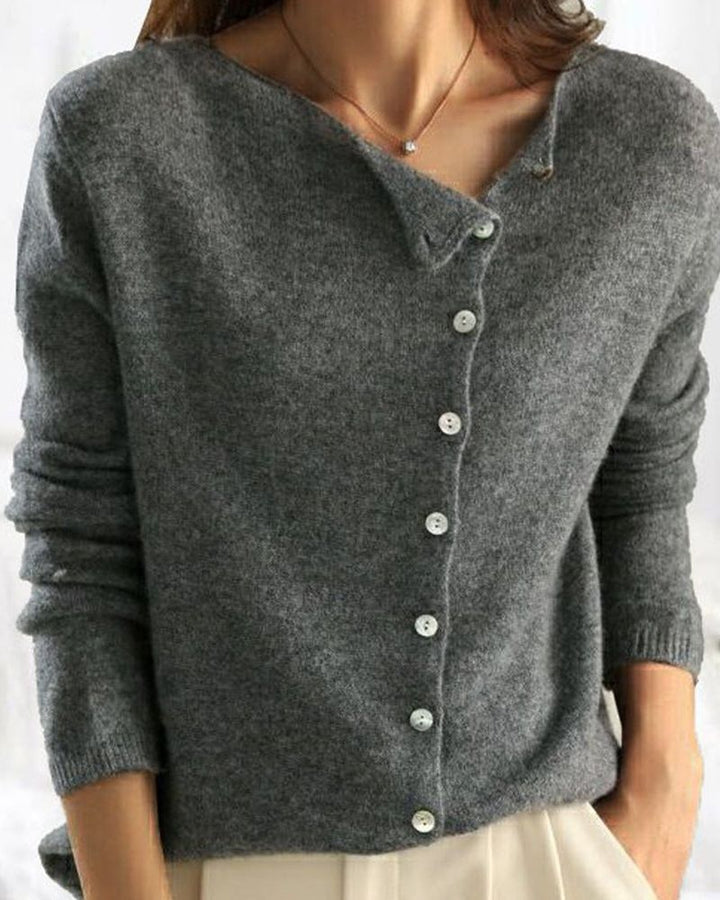 VIVIAN | PULLOVER MIT KNÖPFEN