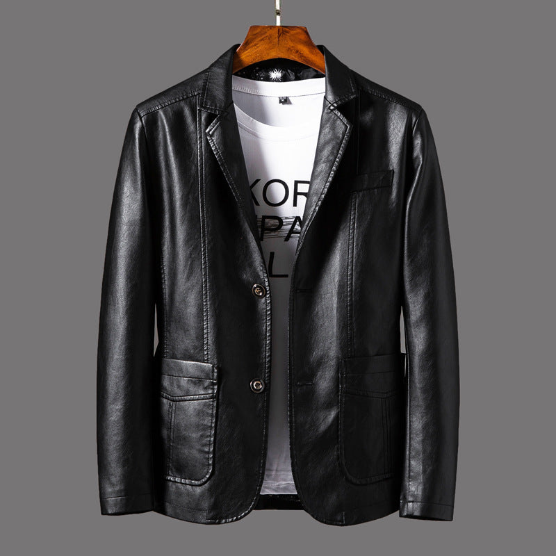 Hannord | Polierte Lederjacke