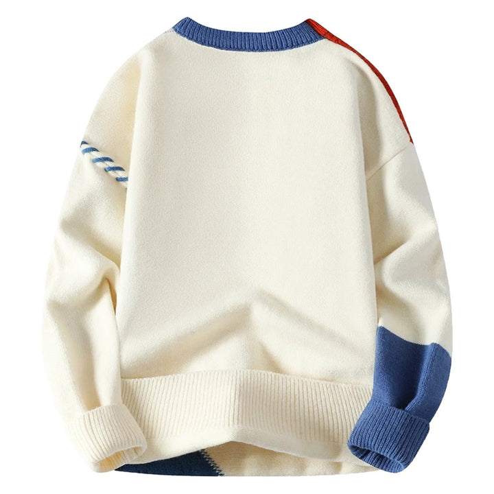 Sandro | Gemütlicher Patchwork-Pullover