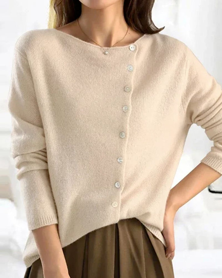 VIVIAN | PULLOVER MIT KNÖPFEN