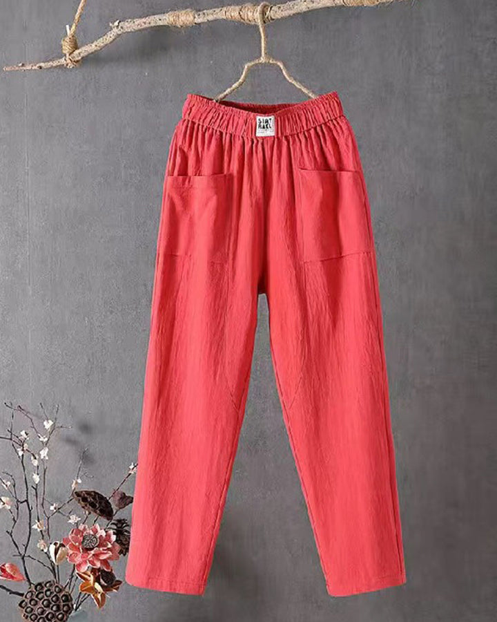 Ava | Luxuriöse gerade Hose