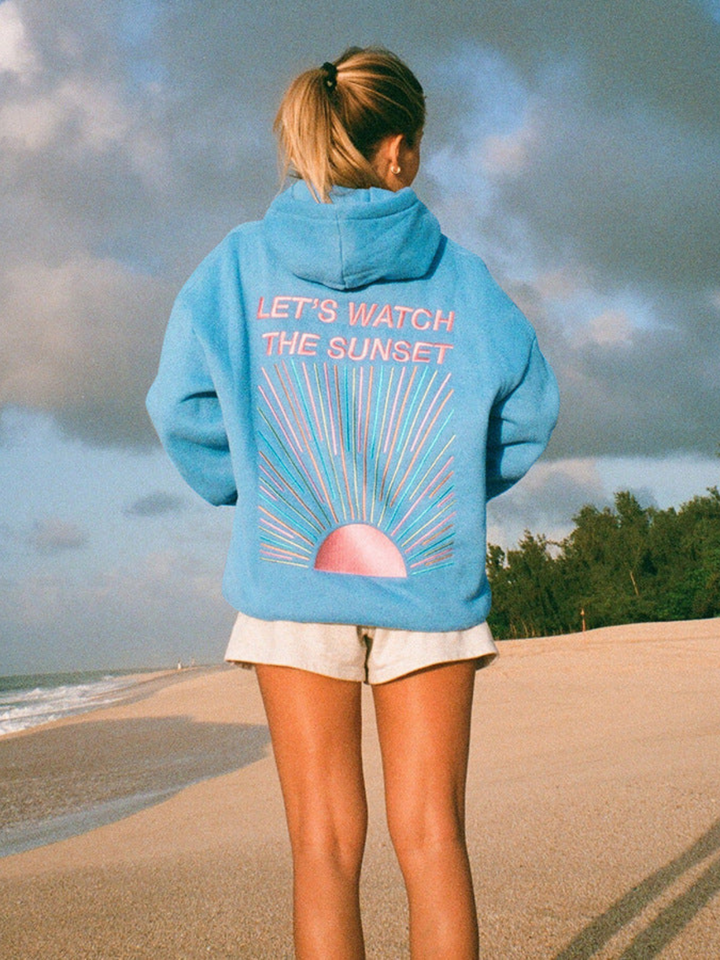 Ophélie | Sweat À Capuche Evening Bliss