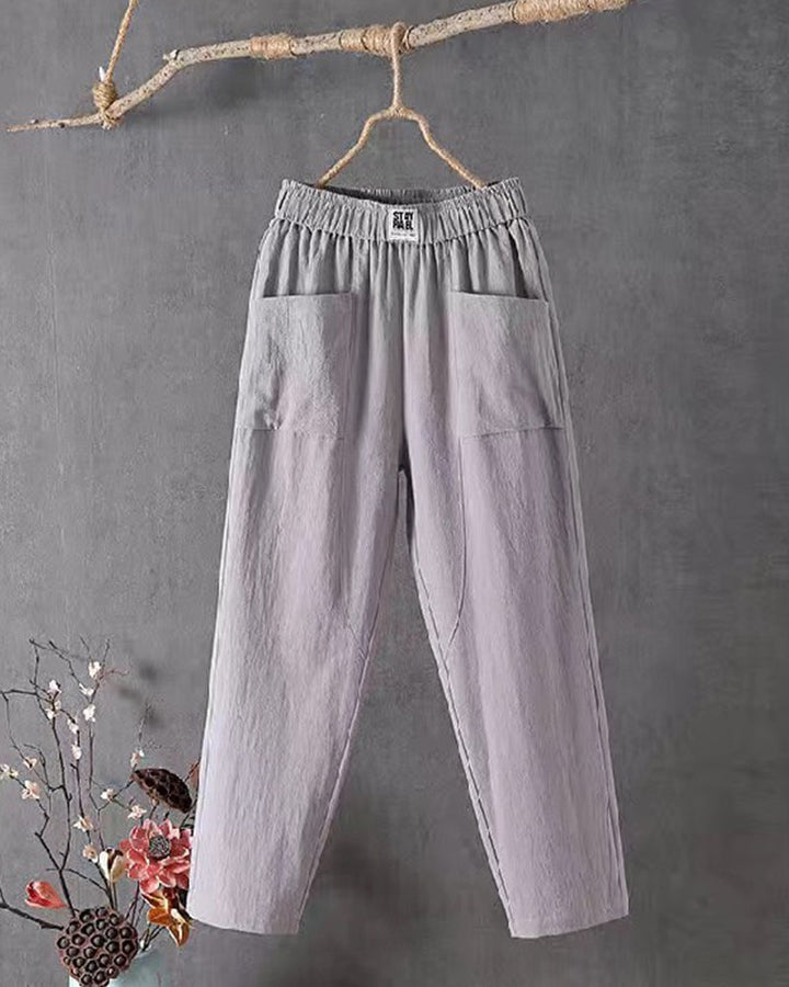 Ava | Luxuriöse gerade Hose