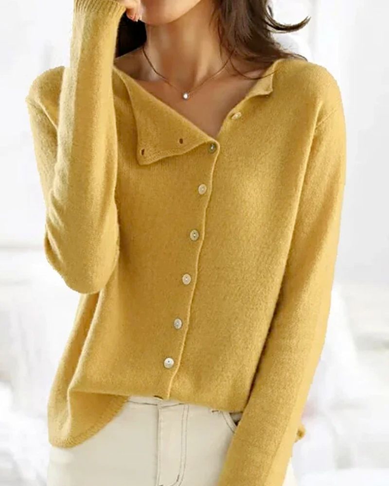 VIVIAN | PULLOVER MIT KNÖPFEN