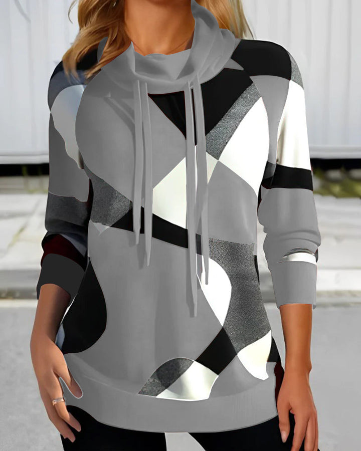 Yasmin | Farbblock Kapuzenpullover