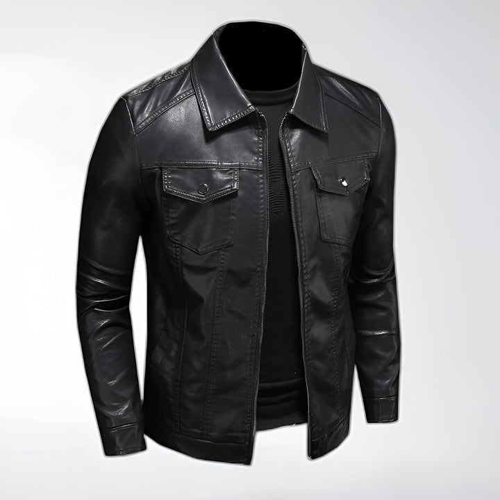 James| Floriluxe Lederjacke für Männer