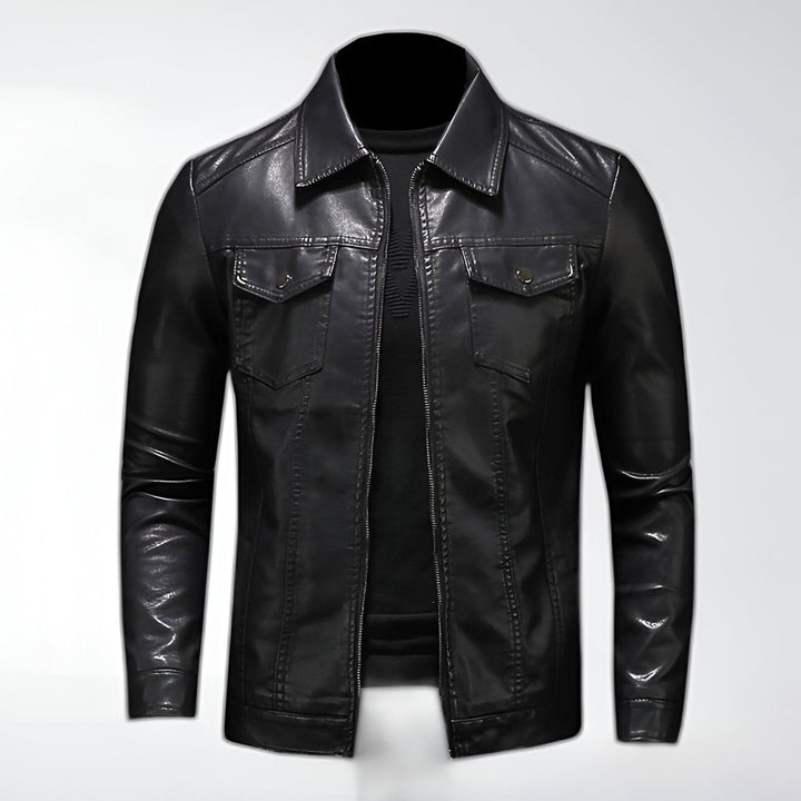 James| Floriluxe Lederjacke für Männer