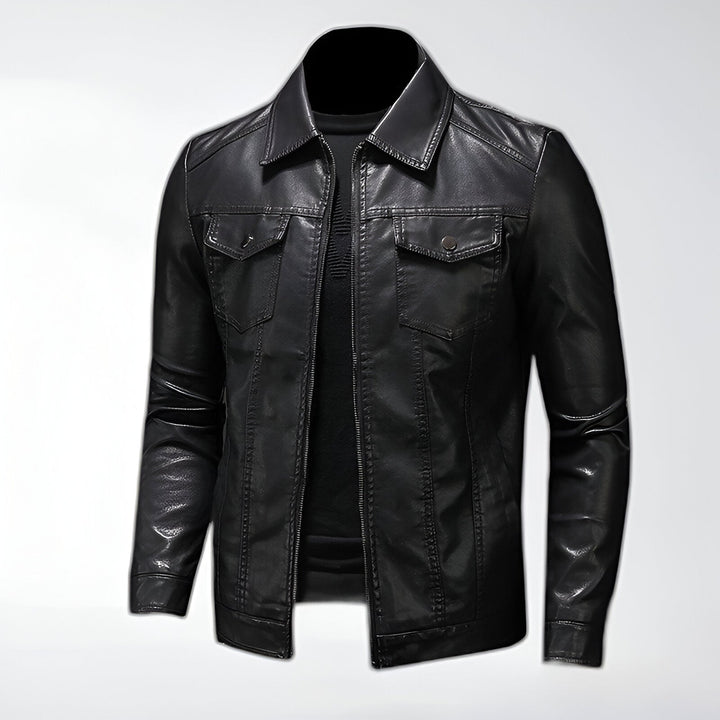James| Floriluxe Lederjacke für Männer