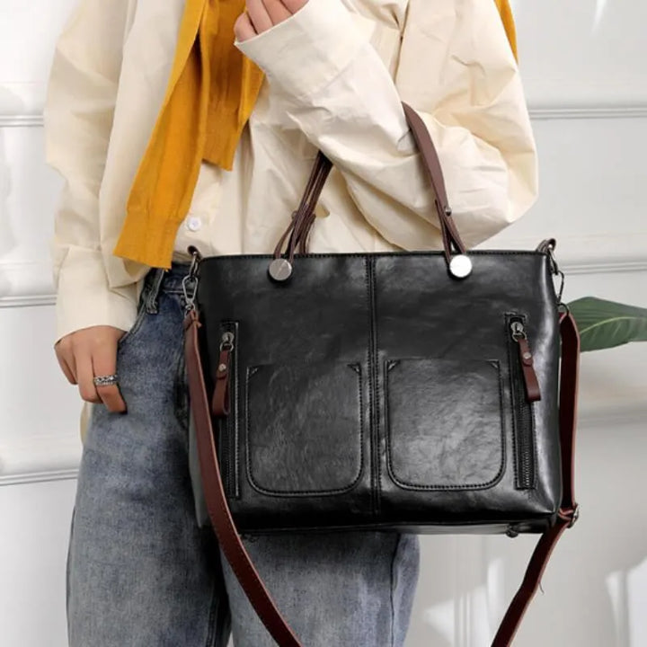 ALEXA | LEDER-SCHULTERTASCHE