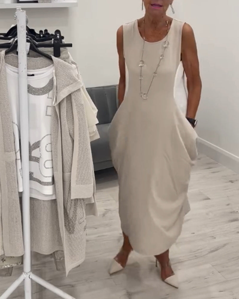 Anna | Weit geschnittenes Freizeitkleid
