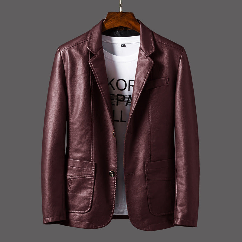 Hannord | Polierte Lederjacke