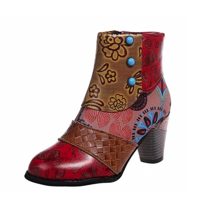 Lotte | Stilvolle Wasserdichte Retro-Stiefel