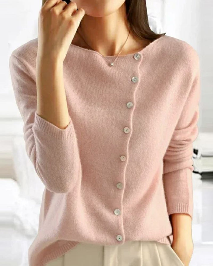 VIVIAN | PULLOVER MIT KNÖPFEN