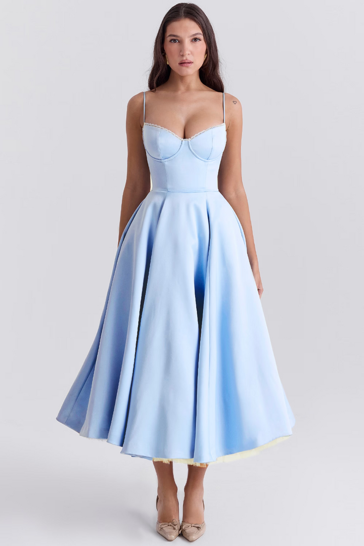 Isabelle | Elegantes Schlankmachendes Kleid