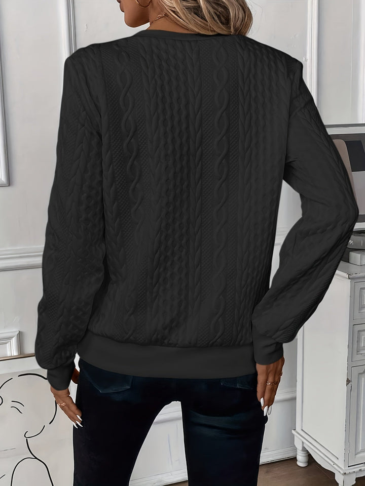 Jasmin | Pullover mit Reißverschluss