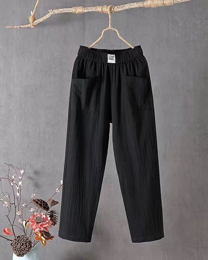 Ava | Luxuriöse gerade Hose