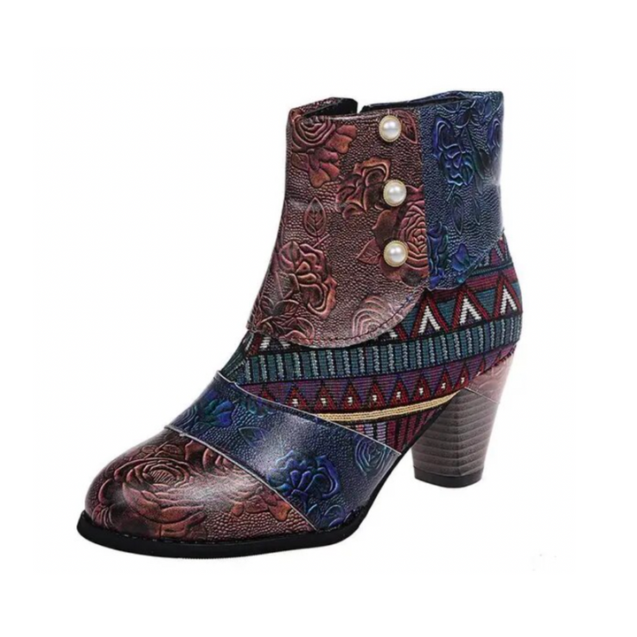 Lotte | Stilvolle Wasserdichte Retro-Stiefel