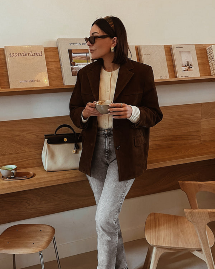 Jennifer | Wildleder Blazer