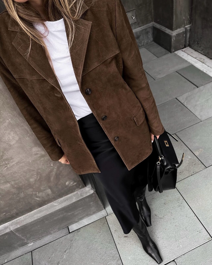 Jennifer | Wildleder Blazer