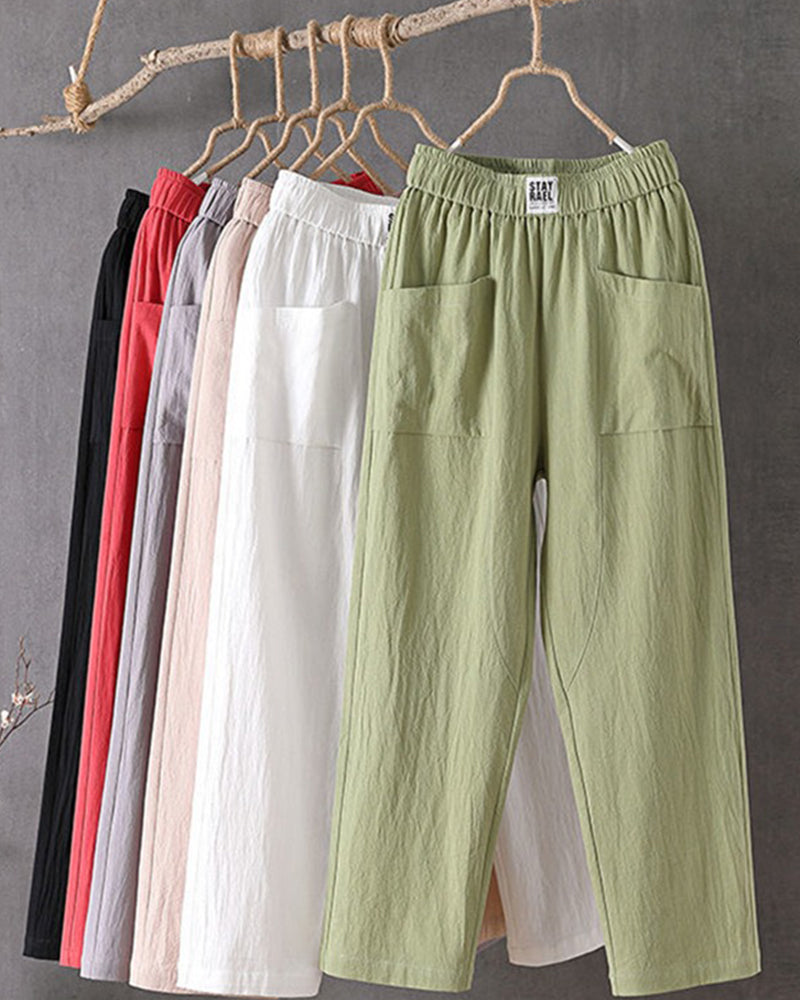 Ava | Luxuriöse gerade Hose