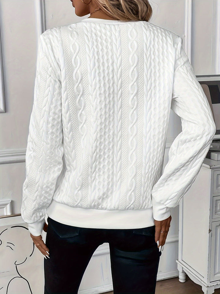 Jasmin | Pullover mit Reißverschluss