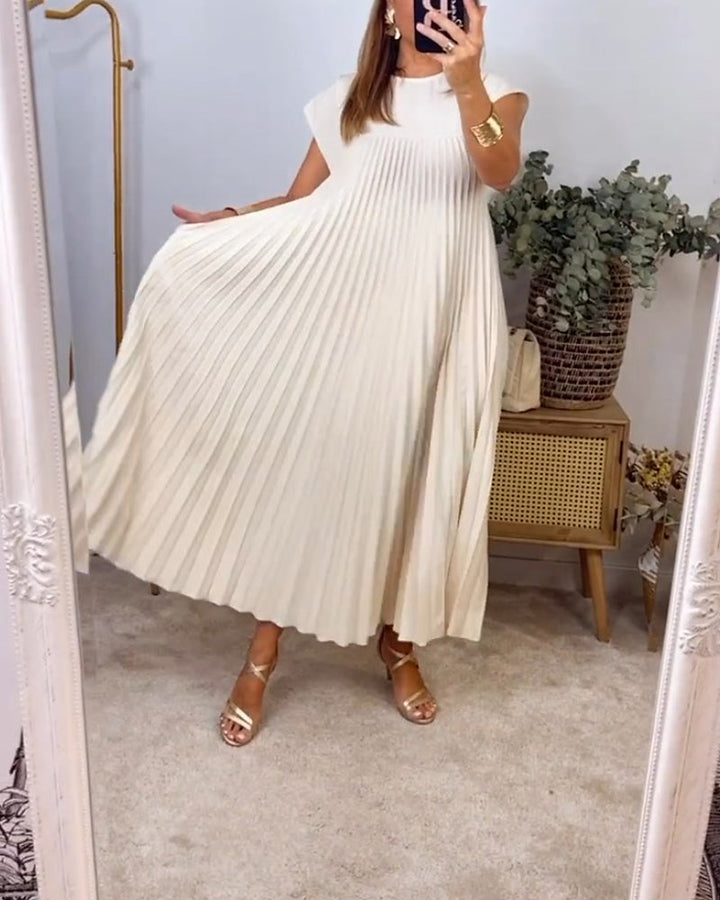 Romy | Elegantes Kleid mit Rundhalsausschnitt