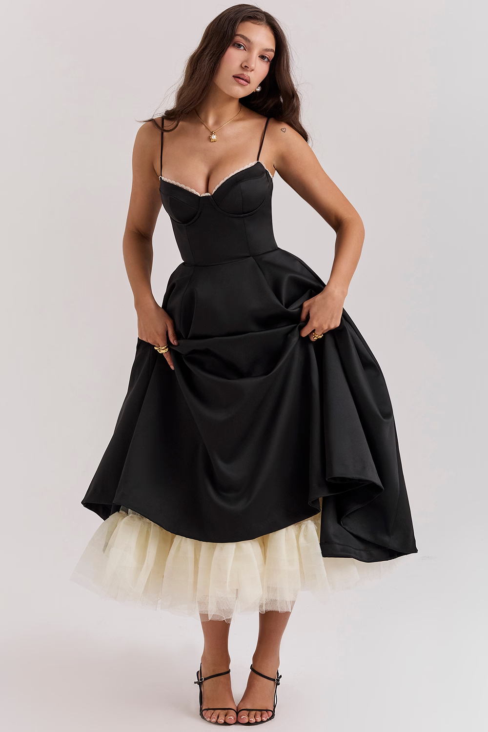 Isabelle | Elegantes Schlankmachendes Kleid