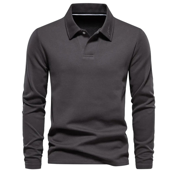 James | Langärmliges Poloshirt für den Herbst