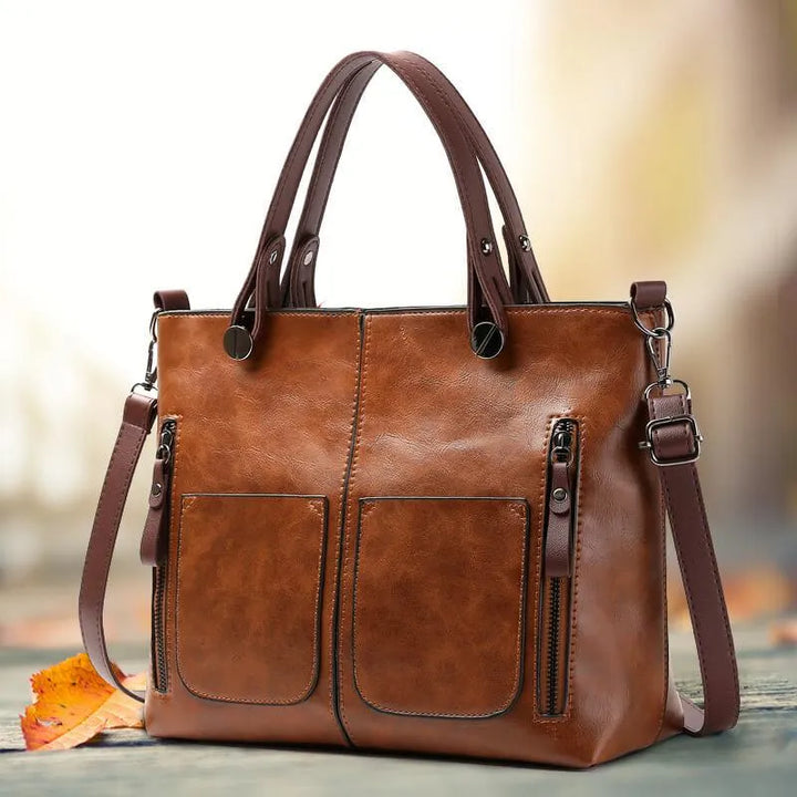 ALEXA | LEDER-SCHULTERTASCHE