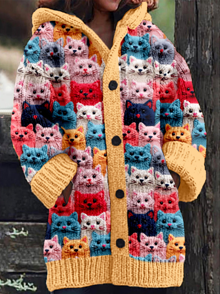 Leandra | Strickjacke mit Knöpfen